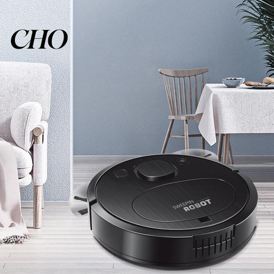 Quiet Cleaning Robot Sweeping Powerful Low Noise Slim Body Efficient Floor Sweeper Cleaner USB Charging 1200mAh Battery Long-Lasting Vacuum