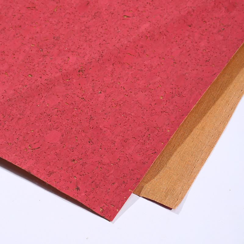 100x138cm Soft Natural Cork PU Leather Fabric for DIY Furniture Background Bags Sofa Car Decoration Upholstery Craft Material