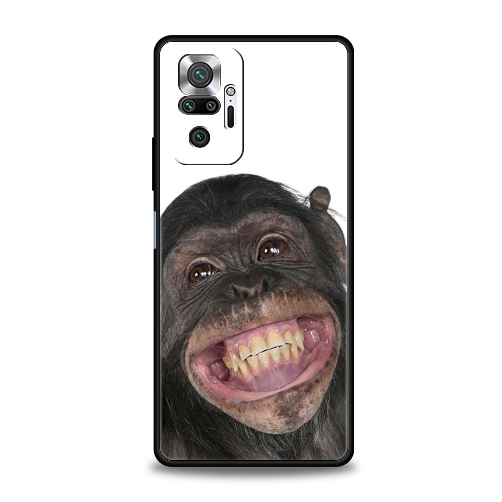 

Monkey Phone Case For Xiaomi Redmi Note 14 13 12 5G 11 10 Pro Plus 4G 9S 9 14C 13C 12C 10C 9C 9A Soft TPU Cover Redmi 10C