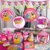 Princess Snow White Bella Jasmine Party Supplies Girl Birthday Banner Tableware