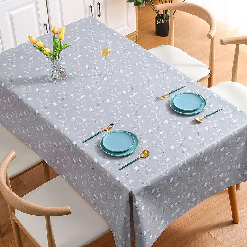 Kleine Tischdecken im frischen Stil für den Haushalt, Tischdekoration für das Wohnzimmer, rechteckig, wasserdicht und ölbeständig