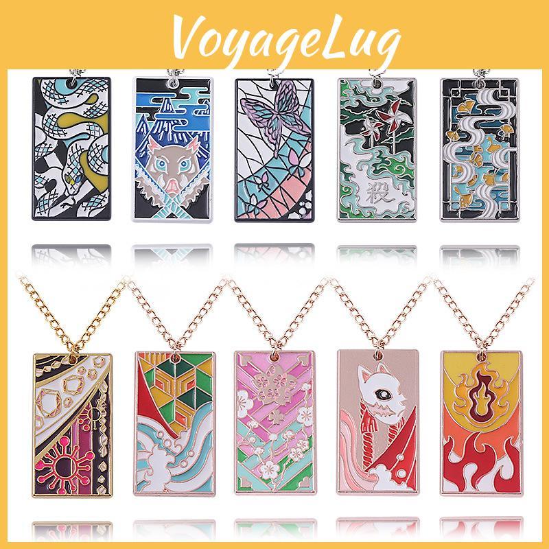 Demon Kimetsu Slayer No Yaiba Tomioka Giyuu Necklace Pendant For Fans Anime