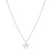 Green [925 Silver] Un.silver.181 / Ribbon Necklace
