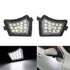 2Pcs White Light LED Welcome Lamp for Suitable for Volvo S60 S80 V50 V70 XC70 XC90 Jaguar XJ