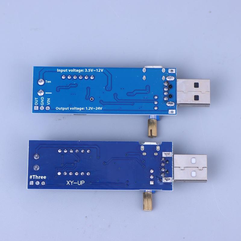 USB Step-Up / Step-Down Netzteilmodul Boost-Wandler DC-DC 5V auf DC 1,2V-24V Einstellbarer Ausgang