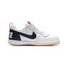 Court Borough Low Slip Resistant Abrasion Resistant Balance Low Top Skateboard Shoes White Red Blue 870025-105