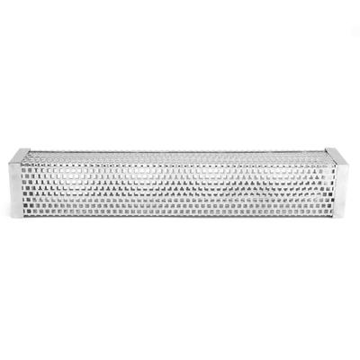 Square Shape Smoke Tube Stainless Steel BBQ Charcoal Grill Smoker Tube Barbecue Accessory12in