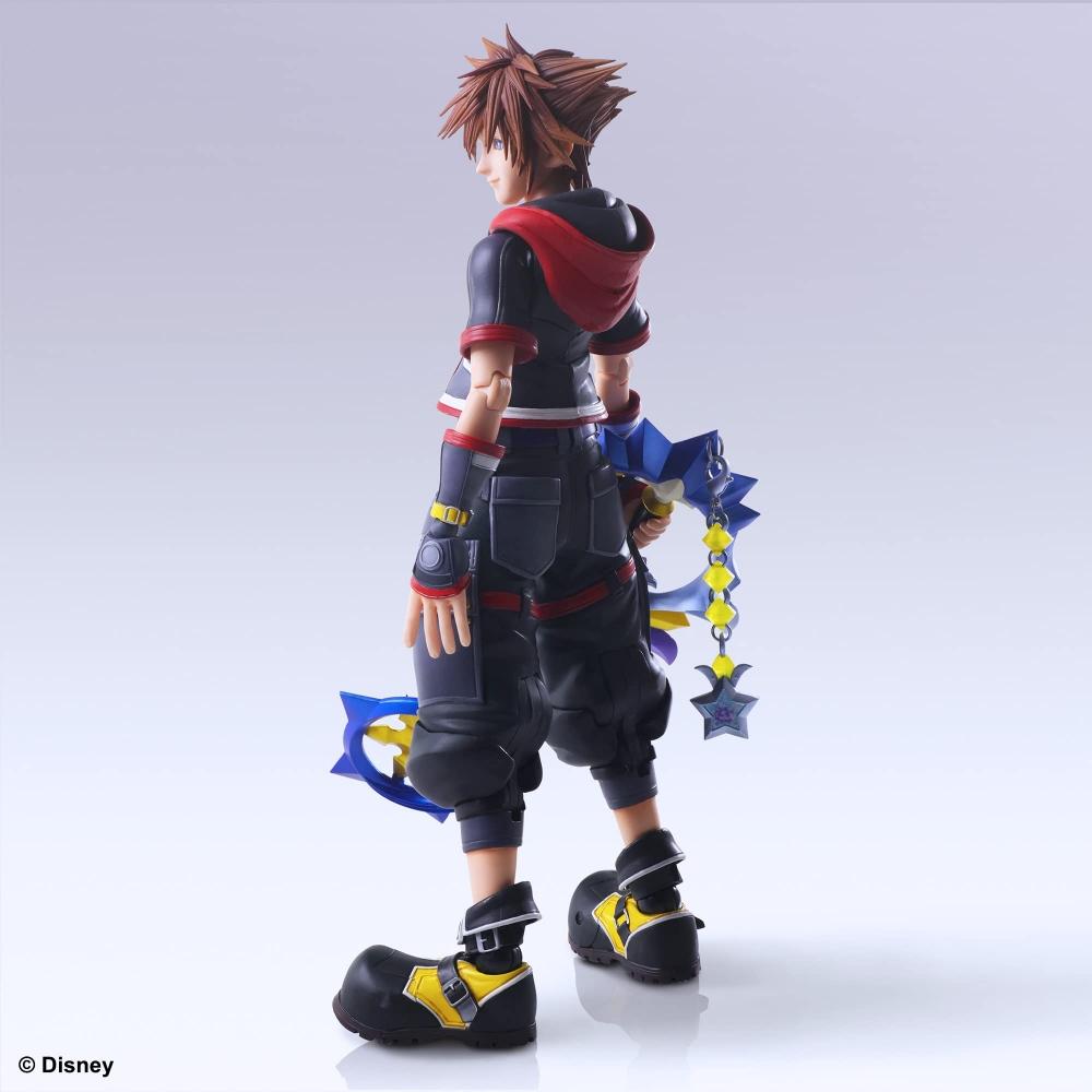 KINGDOM HEARTS III Play Arts Kai Sora ver.2 DX версия ПВХ окрашенная подвижная фигурка — фото 8