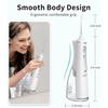 SCSYV Water Flosser,Water Flosser Cordless,Portable Dental Flossers with 4 Modes 5 Tips,Dental Care,Waterproof Oral Irrigator Rechargeable Powerful Te