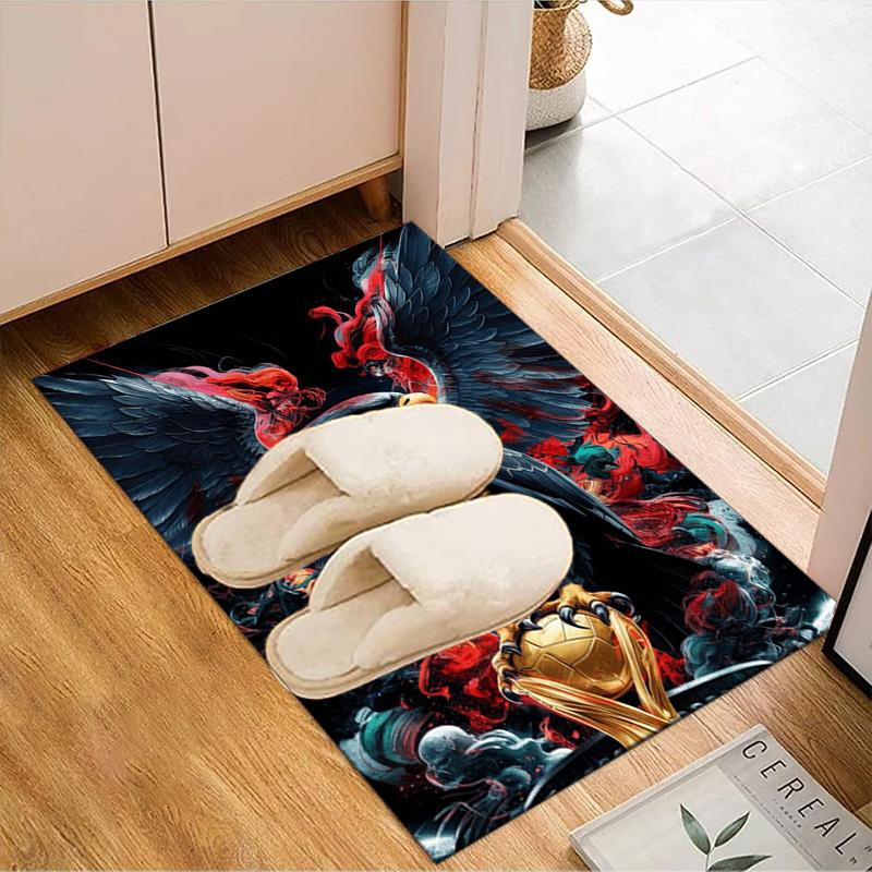 Ahly Football club Printed Office Carpet Chair Cushion Entryway Rug, Rugs for Living Room, Bedroom Christmas gifts