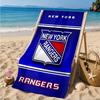 Rangers Hockey Beach Towel, Super Soft Microfiber, Perfect Gift for Her/Him, Birthday, for Pool, Beach, Travel, Decor Beach Party