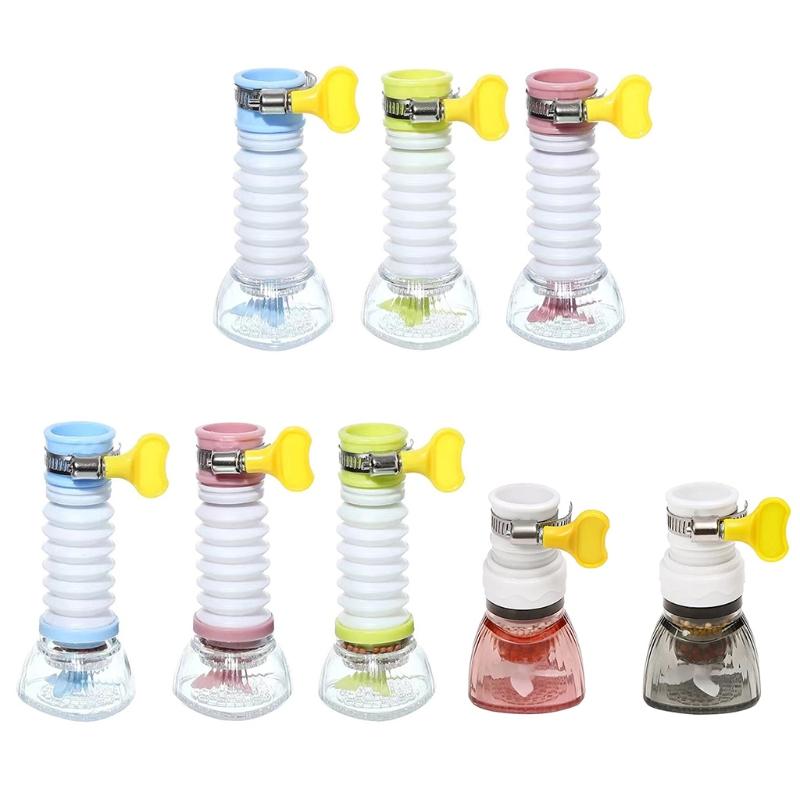 Durable 360 Degree Rotating Faucet Adapter Faucet Water Purifier Retractable Faucet Extender for Kitchen Bathroom Sink