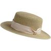 New Hat Women's Summer Sun Hat Women's Sunscreen Fashion Top Hat Versatile Sun Hat Flat Top Straw Hat