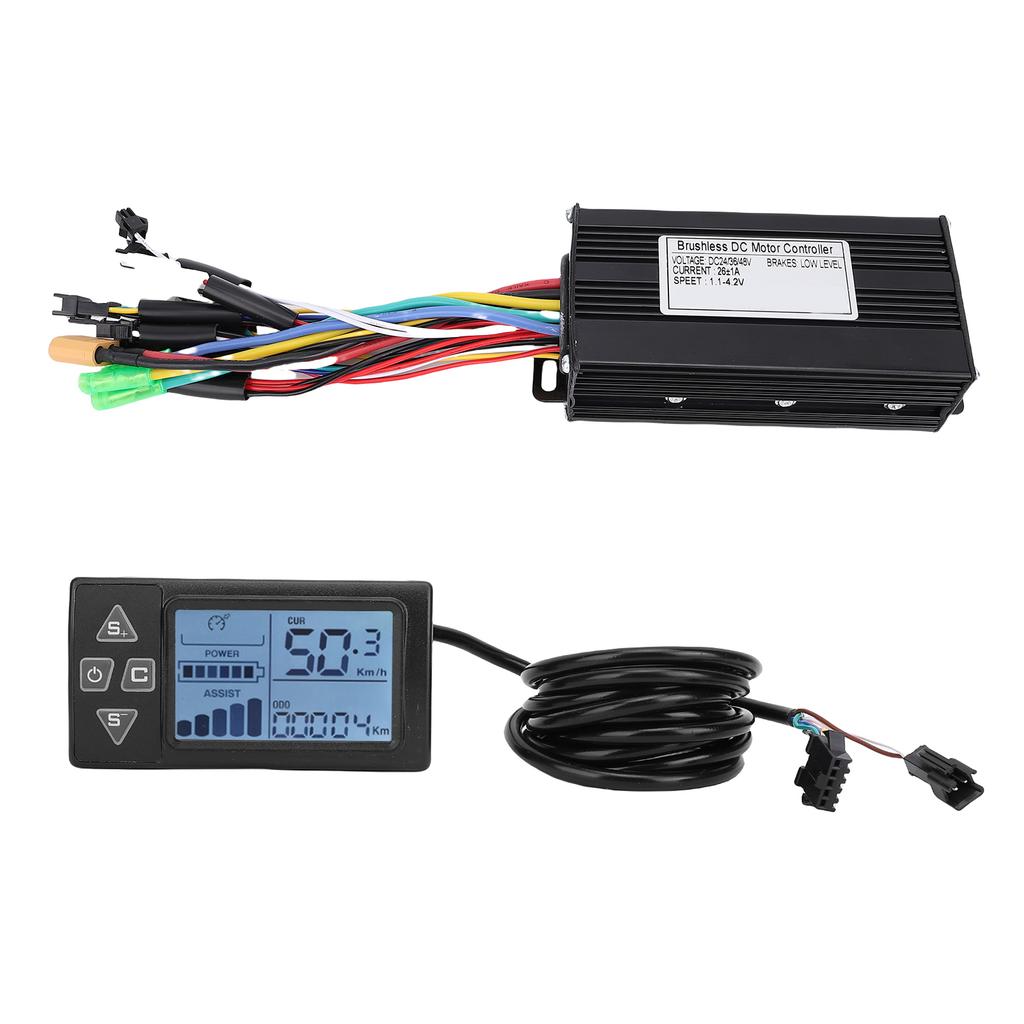 Elektrofahrrad Controller Kit 26A 3-Modus Sinus Controller S861 LCD Display Panel für Fahrrad Modifikation