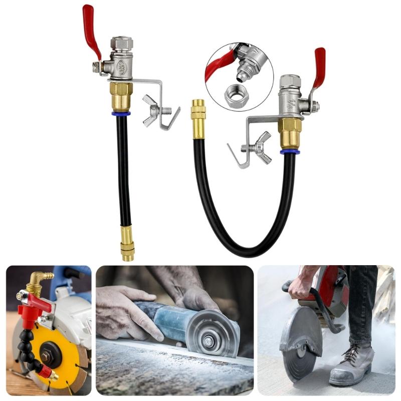 Dust Reducing Stone Cutting Water Sprayer Kit Suitable for Angle Grinder Enhances Tool Efficiency with Easy Installation