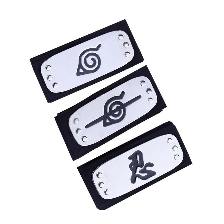 Anime Kakashi Headband Cosplay Costumes Accessories Props Itachi Akatsuki Madara Sign Headband Figure Model Gifts