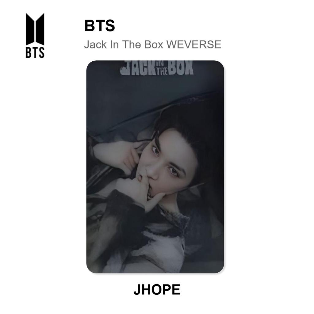 BTS Jack In The Box WEVERSE Official Photocard