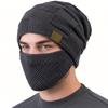 1PC Mask Cap Cycling Polyester Warmth Soft Convenient Delicate Touch Outdoor Skin Friendly Practical Velvet Comfortable