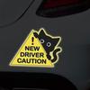 1 Set Reflective Car Sticker Waterproof Vinyl Reflective Sticker Novelty Warning Decal  Road Safety