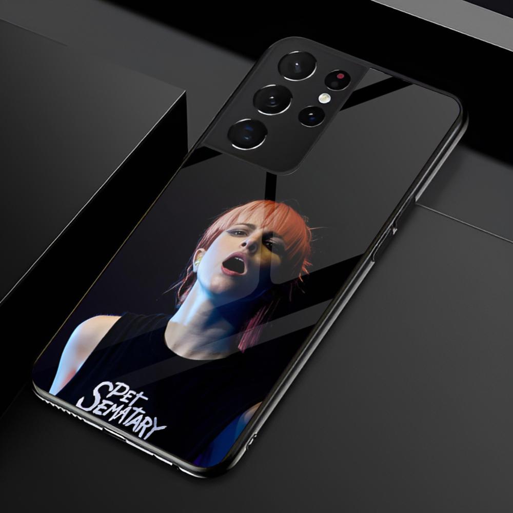 

H-Hayley W-Williams Phone Case For Samsung S25 S24 Ultra 23 Fe 22 Plus Galaxy A54 A55 A16 A13 A24 A15 A25 Glass Cover Samsung A545g