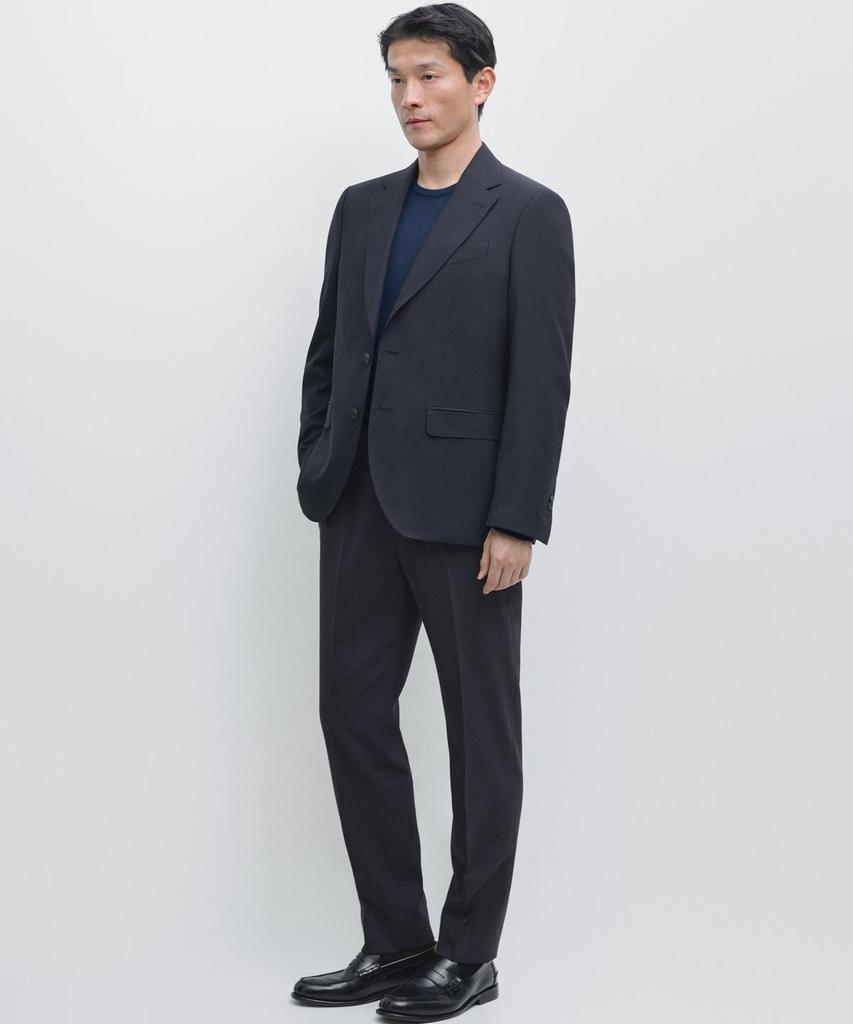 Masimodutti Wool Blend Suit Pants