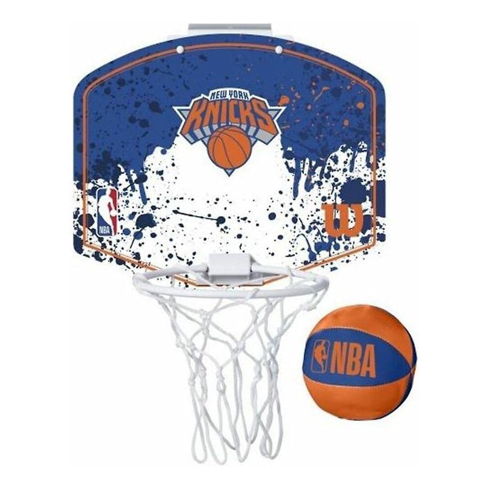 Wilson NBA Mini Basketball Hoop New York Knicks Team Edition