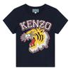 Kenzo Childrens/Kids Tiger Cotton T-Shirt