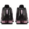 Nike Shox R4 Sakura Embroidery Low Top Casual Running Shoes Women Black Pink IB8872-600