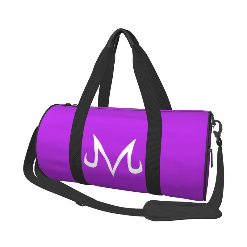 Majin Buu Print Round Travel Duffel Bags Sports Gym Bag Shoes Compartment for Men Women Waterproof Foldable Lightweight Bag