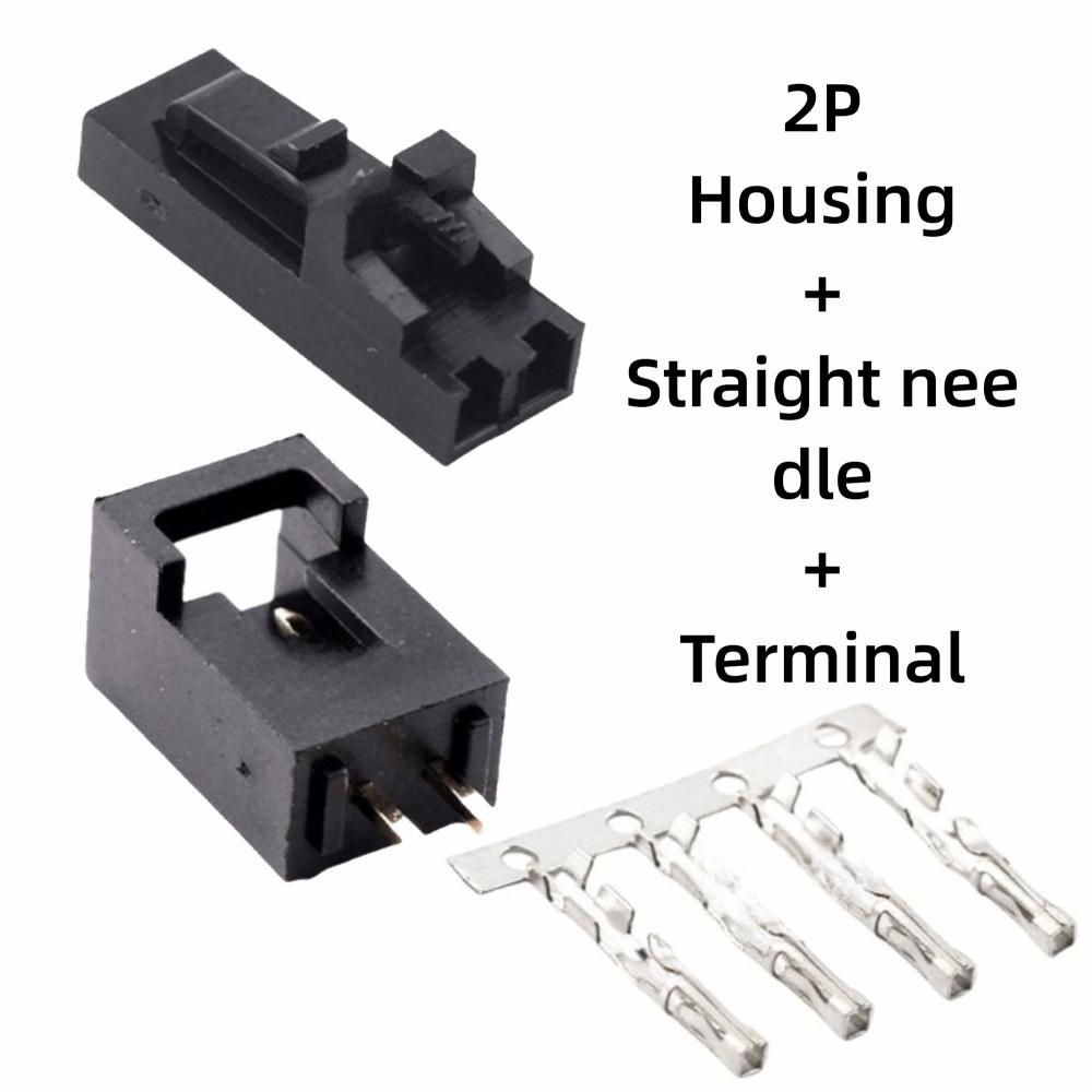 5Sets Straight Pin Pin Header Housing With Buckle Crimp Terminal New Dupont Connector Kit PCB
