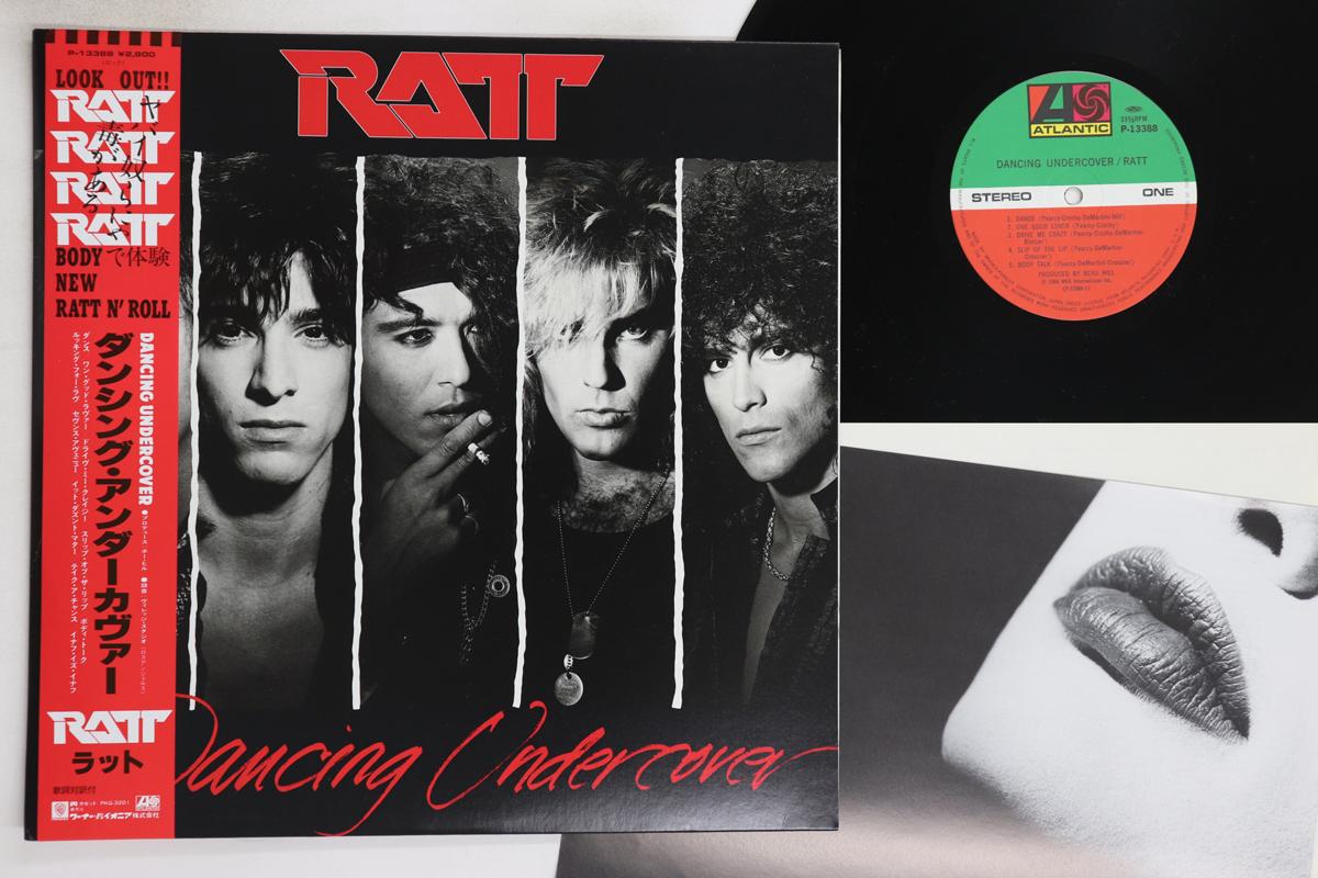 

LP Record RATT - Dancing Undercover P13388 ATLANTIC 1986 Japan Obi Metal Used