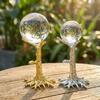Electroplating Crystal Ball Holder Zinc Zinc Zinc Alloy Crystal Ball Display Stand  Living Room