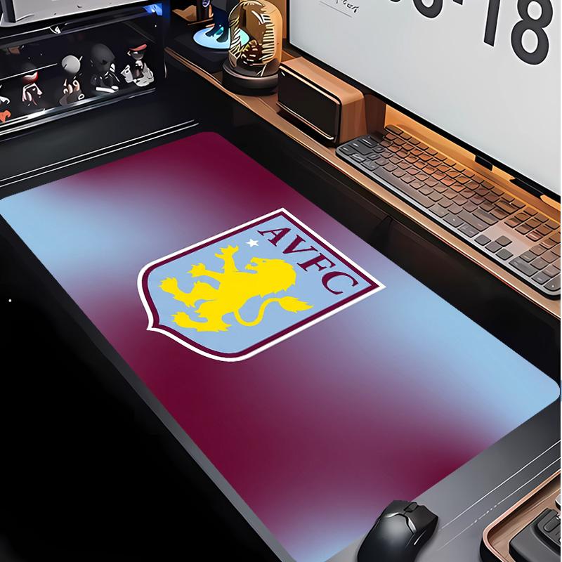 Tappetino per Mouse Stampa Calcio Aston Villa Non?Tappetino Antiscivolo in Gomma per Scrivania Impermeabile Mousepad da Gioco per Laptop Ufficio Desktop