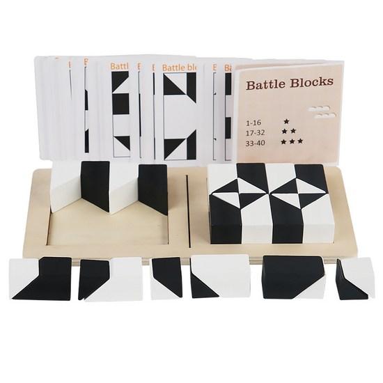 BITERE Brainy and Wise Battle Game Hidden Block Puzzle Competition, Popular Korean Game