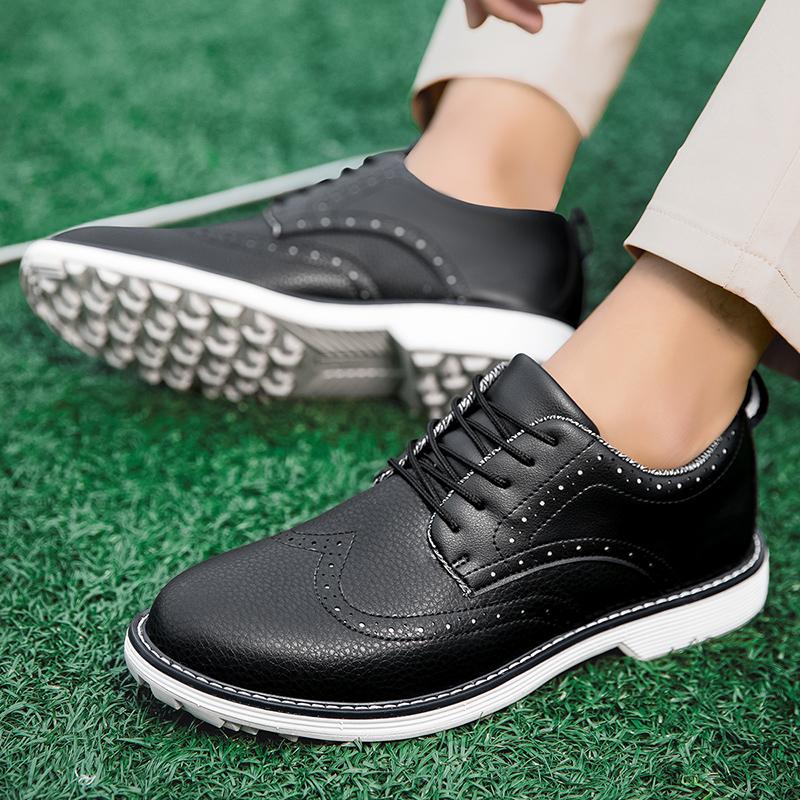 Golf Shoes Men's Four Season Anti Slip Sports Shoes New Fashionable Breathable Comfortable Nail Free Casual Sports Shoes