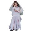 Halloween Costumes Kids Costumes Girls Dark Demon Ghost Bride Long Dress Vampire Witch Witch