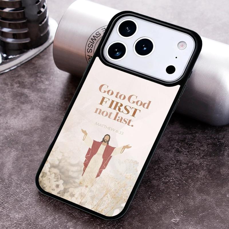 Jesus Christ God Bless You Phone Case for iPhone 17 16 15 Pro Max Air 14 13 12 11 Plus Shockproof Cover