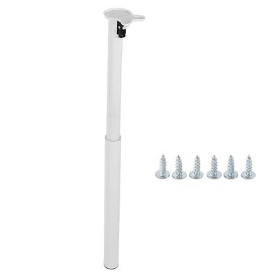 Pata de Mesa Plegable 28-43.3in Altura Ajustable Soporte de Escritorio Acero Inoxidable para RVs Yates