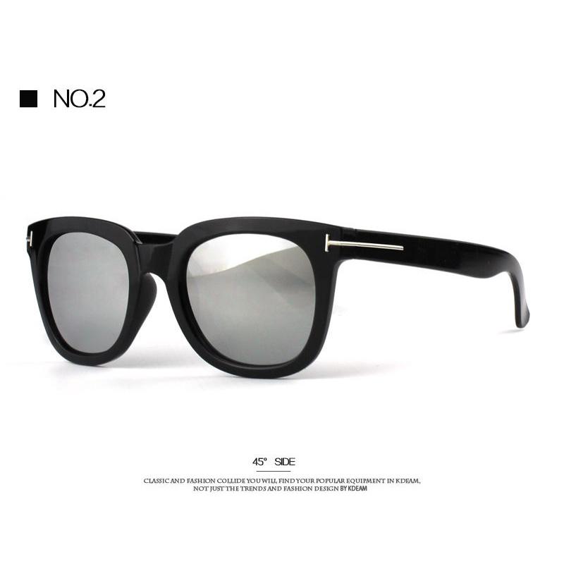 Black Classic Rimless Sunglasses With Premium Materials And Timeless Design For Men
