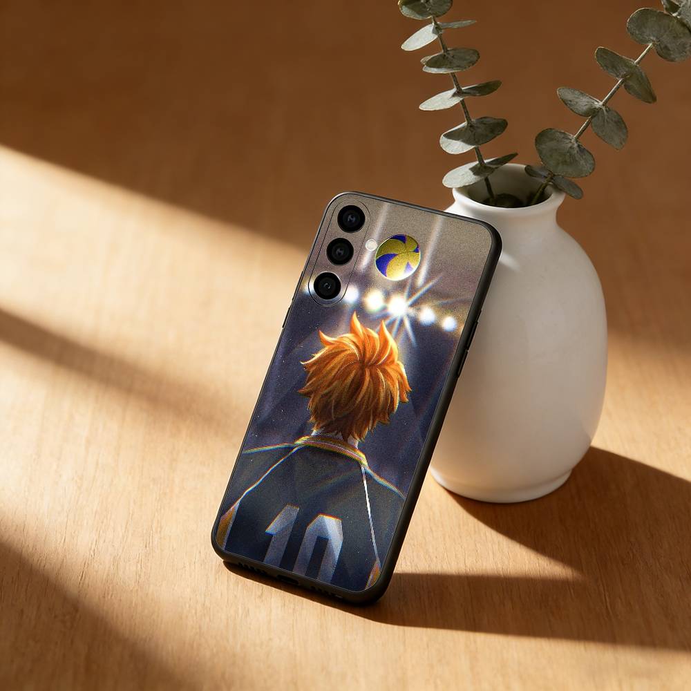 Anime H-haikyuu wallpaper Phone Case For Samsung GalaxyA13,21s,22,31,32,52,53,71,72,73,Soft Black Cover