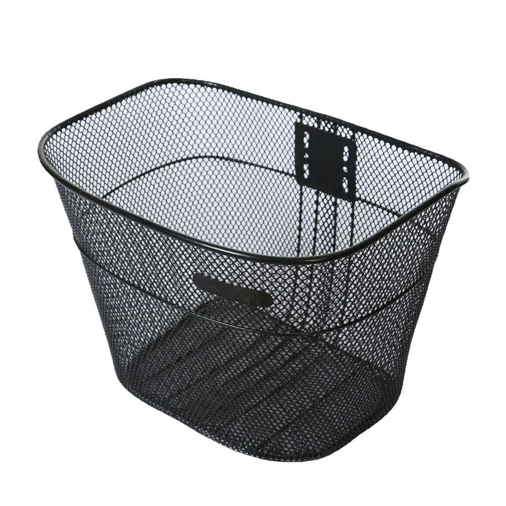Metal Large Cart Basket Easy To Install Fixed Backpack New Bicycle Front Basket