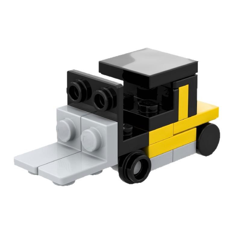 

Будівельні машини Конструктор Міні-навантажувач Кран Бульдозер Трактор Модель Іграшка MOC Дрібні Деталі DIY Освітні Іграшки для Дітей