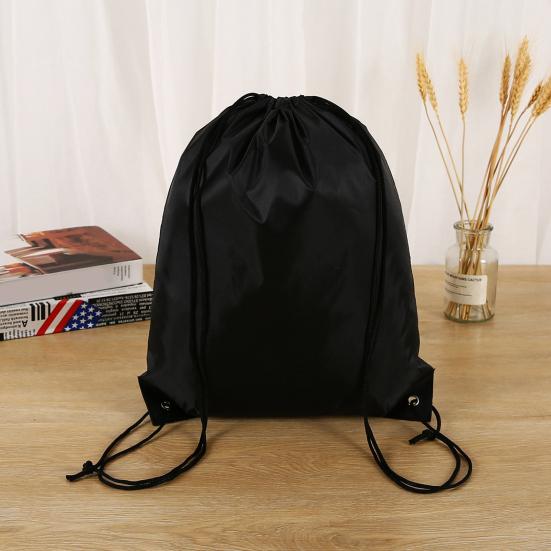 Folding Multifunctional Double-shoulder Braided Drawstring Backpack Bag for Sports