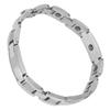 Titanium Steel Magnetic Bracelet Strength Magnet Therapy Bracelets for Women Silver