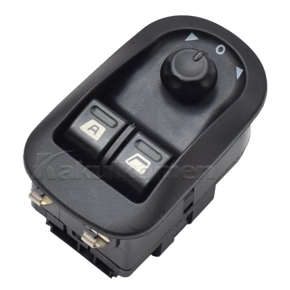 For Peugeot 206 207 306 Citroen C2 Jumpy Fiat Scudo Expert Electric Power Window Master Switch Mirror Control Lift Button 6554WA 6554.WA