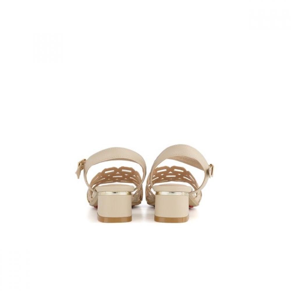 Vainer Beige Women S dreSS SandalS 390e0v18d