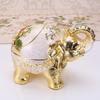 European retro elephant ashtray creative personality trend spherical metal cover multi-functional office home living room