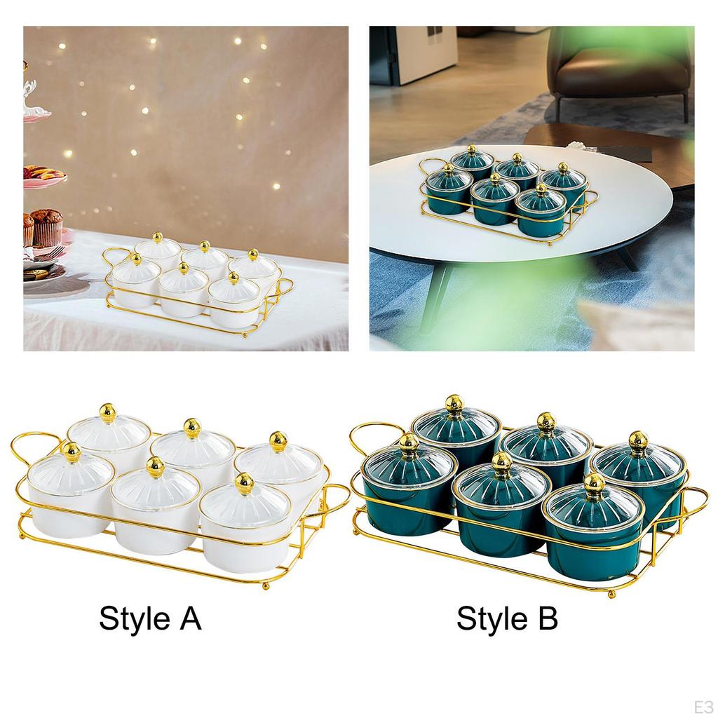 Divided Dried Fruit Tray, Tray with Lid, Multipurpose Kitchen Plate, Nut