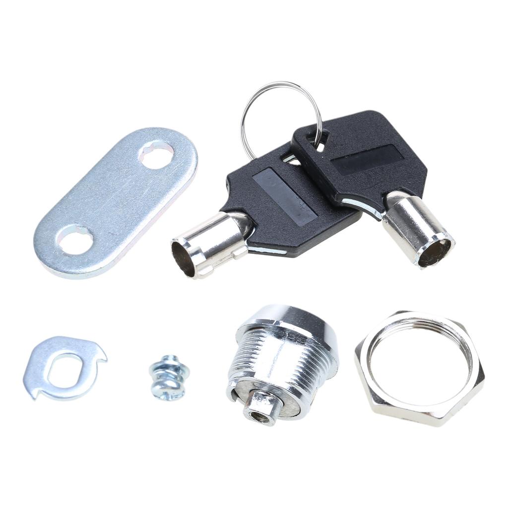 Multipurpose Craftsmans Toolboxes Lock Set Sturdy Stainless Steel Cabinet Drawer Lock with Key Daily Casual Use