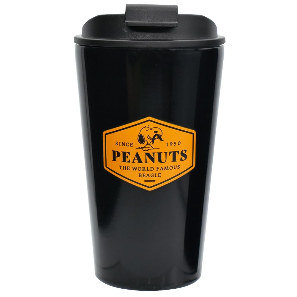 

Ken Onishi Manufacturing PEANUTS Stainless Steel Tumbler with LID MUSTACHE BK Approximately Size 8.7 H15.7 PK-2800
